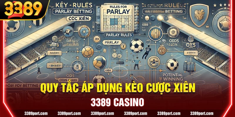 Quy tắc áp dụng đối với cách chơi kèo cược xiên trong bóng đá